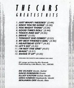 The Cars - The Cars Greatest Hits-4