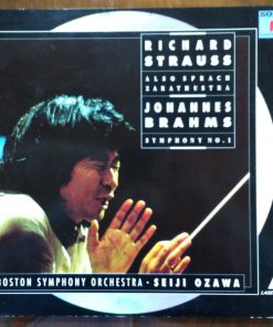Richard Strauss / Johannes Brahms, Boston Symphony Orchestra, Seiji Ozawa - Also Sprach Zarathustra / Symphony No. 1-0