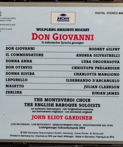 Wolfgang Amadeus Mozart - Rodney Gilfry · Luba Orgonasova · Charlotte Margiono · Eirian James · Christoph Prégardien · Ildebrando D'Arcangelo · Julian Clarkson · Andrea Silvestrelli · The Monteverdi Choir · The English Baroque Soloists · John Eliot Gardin - Don Giovanni-3