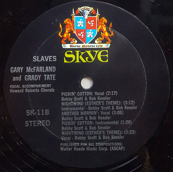 Grady Tate With The Gary McFarland Orchestra, Bobby Scott - Slaves-4