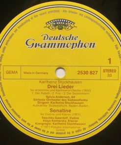 Karlheinz Stockhausen - Drei Lieder • Sonatine • Spiel • Schlagtrio-2