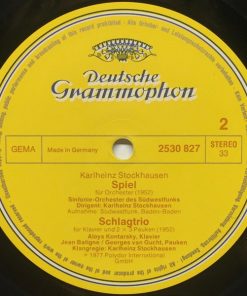 Karlheinz Stockhausen - Drei Lieder • Sonatine • Spiel • Schlagtrio-3