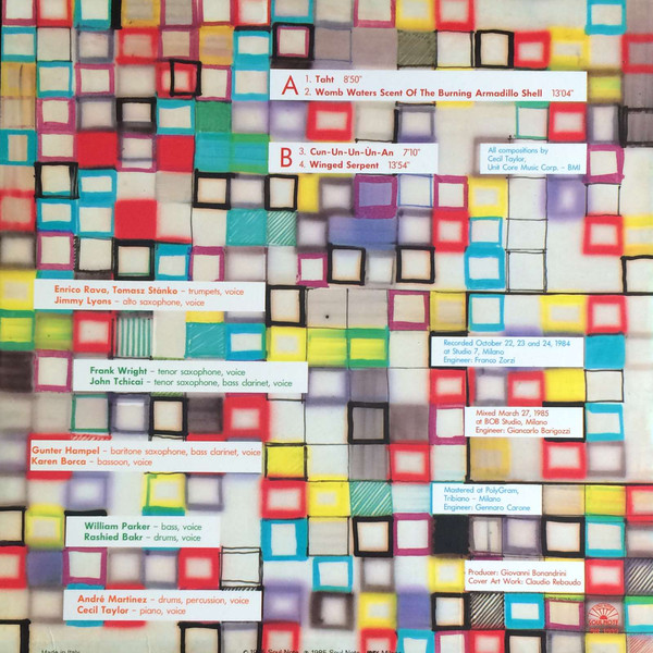 Cecil Taylor Segments II (Orchestra Of Two Continents)-1