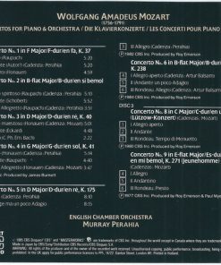 Wolfgang Amadeus Mozart - Murray Perahia, English Chamber Orchestra - The Concertos For Piano & Orchestra - Rondos K. 382 & 386-4