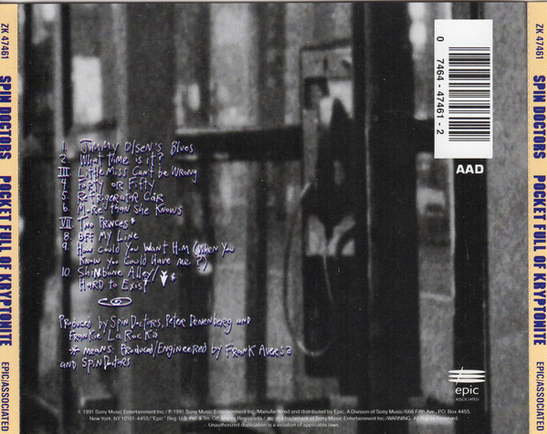 Spin Doctors - Pocket Full Of Kryptonite-1