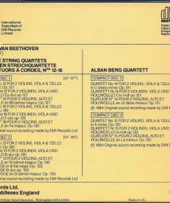 Ludwig van Beethoven, Alban Berg Quartett-1