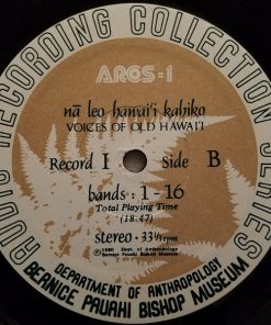 Various - Nā Leo Hawai'i Kahiko (Voices of Old Hawai'i)-3