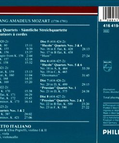 Wolfgang Amadeus Mozart - Quartetto Italiano - The String Quartets-1