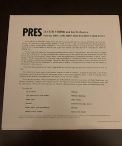 Lester Young And His Orchestra - Pres-3