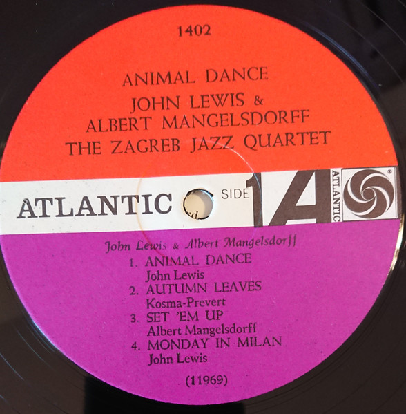 John Lewis (2) & Albert Mangelsdorff & Zagrebački Jazz Kvartet-2