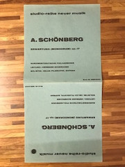 Arnold Schoenberg - Nordwestdeutsche Philharmonie, Hermann Scherchen, Helga Pilarczyk-1