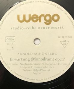 Arnold Schoenberg - Nordwestdeutsche Philharmonie, Hermann Scherchen, Helga Pilarczyk-2