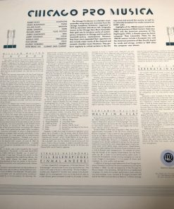 Sir William Walton, Chicago Pro Musica-1