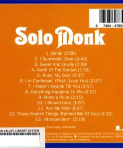 Thelonious Monk - Solo Monk-2