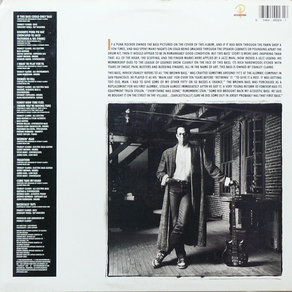 Stanley Clarke - If This Bass Could Only Talk-1