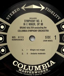 Johannes Brahms - Bruno Walter, Columbia Symphony Orchestra-2
