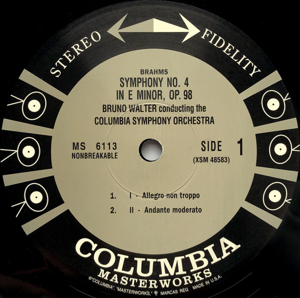 Johannes Brahms - Bruno Walter, Columbia Symphony Orchestra-2