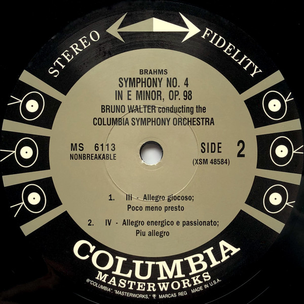 Johannes Brahms - Bruno Walter, Columbia Symphony Orchestra-3