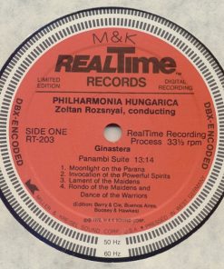 Bizet*, Berlioz*, Brahms*, Ginastera*, Rimsky-Korsakov*, Zoltan Rozsnyai, The Philharmonia Hungarica* - Carmen Prelude, Rákóczi March From Damnation Of Faust, Hungarian Dance No.5, Panambi Suite, Procession Of The Nobles From Mlada-2