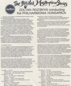 Bizet*, Berlioz*, Brahms*, Ginastera*, Rimsky-Korsakov*, Zoltan Rozsnyai, The Philharmonia Hungarica* - Carmen Prelude, Rákóczi March From Damnation Of Faust, Hungarian Dance No.5, Panambi Suite, Procession Of The Nobles From Mlada-4