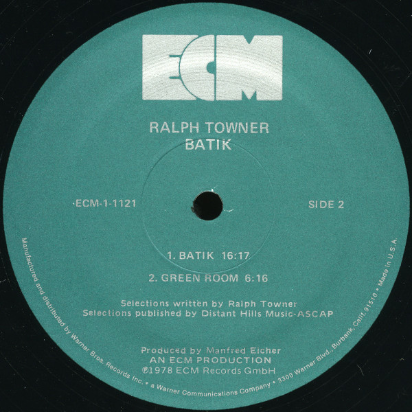 Ralph Towner - Batik-3