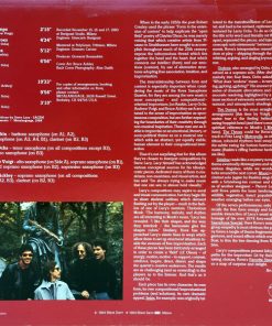 Rova Saxophone Quartet Plays Steve Lacy - Favorite Street-1