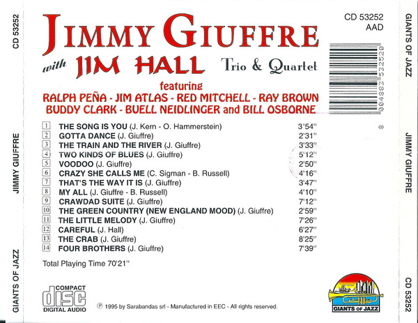 Jimmy Giuffre With Jim Hall-1