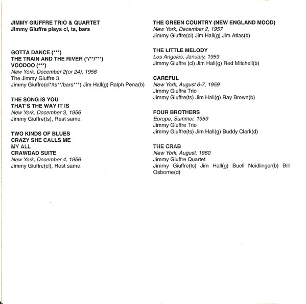 Jimmy Giuffre With Jim Hall-4