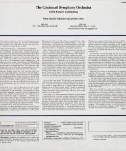 Pyotr Ilyich Tchaikovsky, Cincinnati Symphony Orchestra, Erich Kunzel - 1812 / Capriccio Italien / 