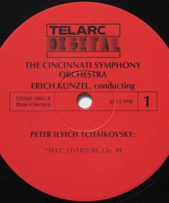 Pyotr Ilyich Tchaikovsky, Cincinnati Symphony Orchestra, Erich Kunzel - 1812 / Capriccio Italien / 