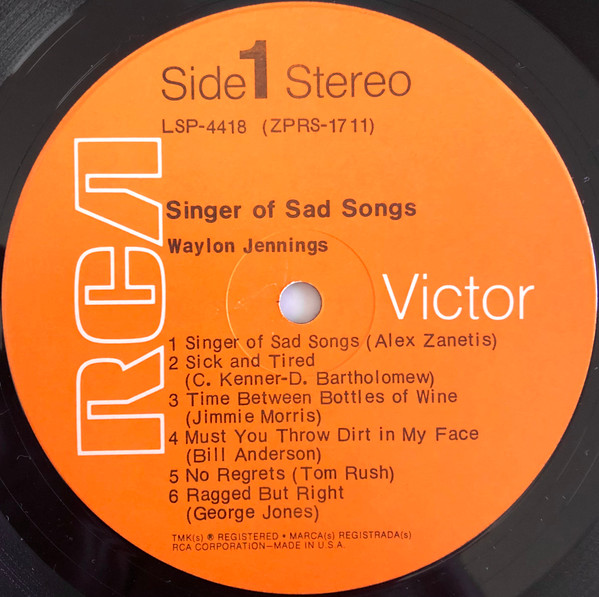 Waylon Jennings - Singer Of Sad Songs-2