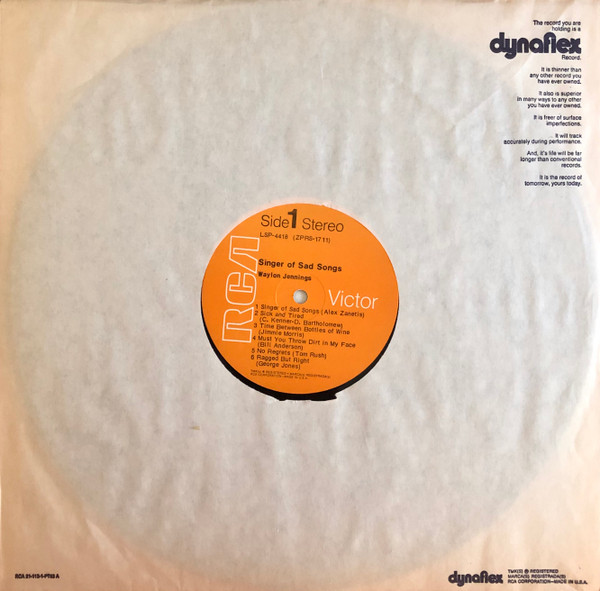 Waylon Jennings - Singer Of Sad Songs-4