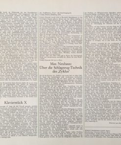 Karlheinz Stockhausen - Christoph Caskel / Max Neuhaus / Frederic Rzewski - Zyklus Für Einen Schlagzeuger In Zwei Verschiedenen Fassungen / Klavierstück X-1