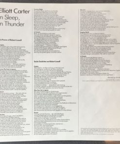 Elliott Carter - In Sleep, In Thunder / Triple Duo-4