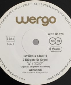 György Ligeti - Doppelkonzert / San Francisco Polyphony / 2 Etüden Für Orgel / Glissandi-3