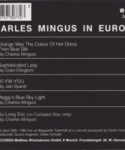 Charles Mingus - Mingus In Europe-1