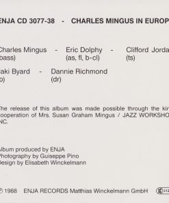 Charles Mingus - Mingus In Europe-3