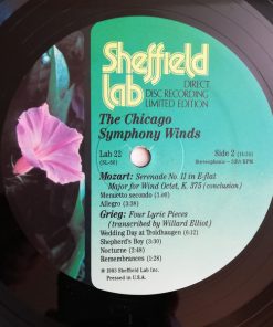 Mozart* / Grieg*, Chicago Symphony Winds - Serenade No. 11 / Four Lyric Pieces-4
