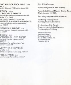 Bill Evans - The Solo Sessions Volume 1-2