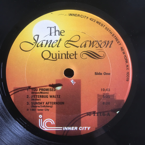 Janet Lawson Quintet - The Janet Lawson Quintet-2