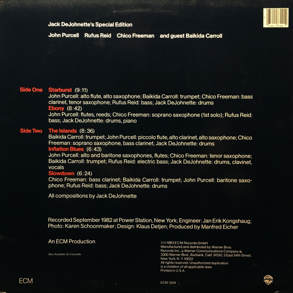 Jack DeJohnette's Special Edition-1