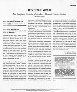 The New Symphony Orchestra Of London, Alexander Gibson - Witches' Brew-1
