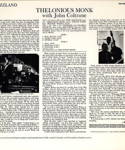 Thelonious Monk With John Coltrane - Thelonious Monk With John Coltrane-1