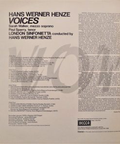 Hans Werner Henze - Voices-1