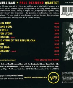 Gerry Mulligan - Paul Desmond Quartet - Gerry Mulligan • Paul Desmond Quartet-1