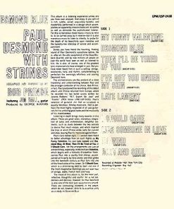 Paul Desmond With Strings-1