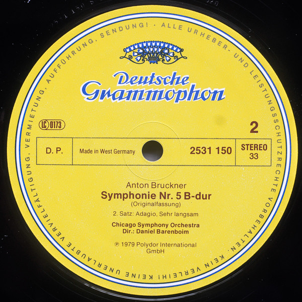 Anton Bruckner, Chicago Symphony Orchestra, Daniel Barenboim-3