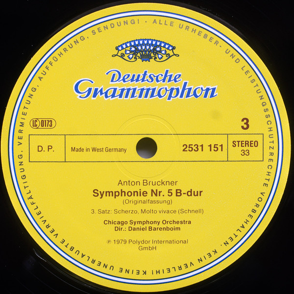 Anton Bruckner, Chicago Symphony Orchestra, Daniel Barenboim-4