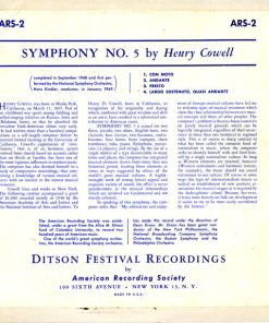 Henry Cowell - Symphony #5-1