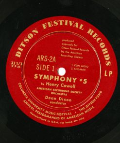 Henry Cowell - Symphony #5-2